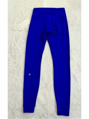 NWT LULULEMON WUNDER TRAIN DEEP SEA BLUE SIZE 6